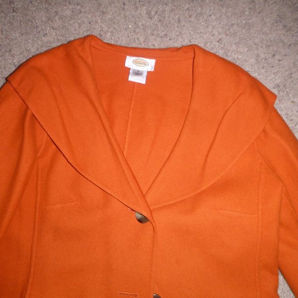 Women's 100% Wool 2 Button Jacket / Coat - Picture 2 of 4